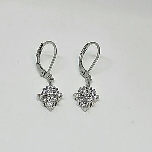 Dazzling Simulated Diamond Earrings